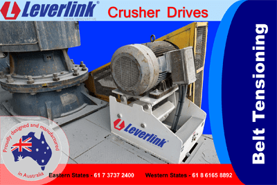 Crusher Drives Belt Tensioning