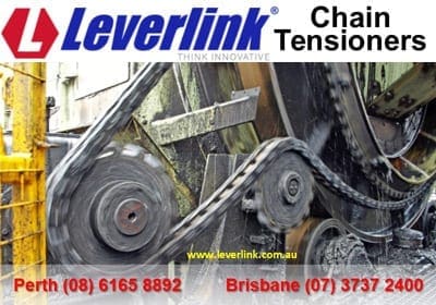 Heavy duty chain tensioner. Simplex duplex triplex. Industrial chain tensioner.