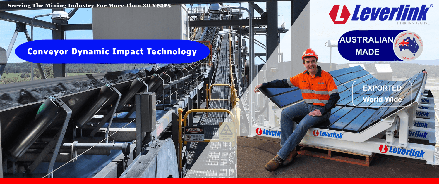 LEVERLINK Dynamic Impact Solutions for Conveyor Load Zones in all industries
