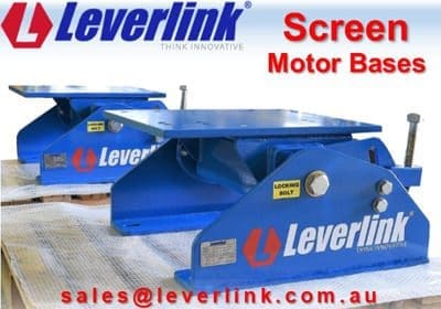 A motorbase for vibrating screen drives. Upgrade or replace motorbases according to customer requirement.