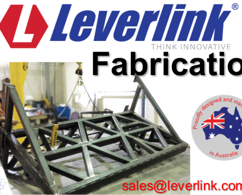 LEVERLINK custom Engineering team Steel Fabrication job in Brisbane Welding