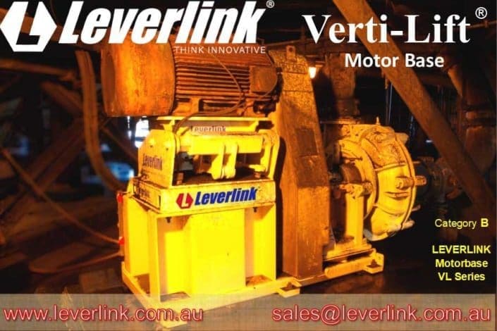 LEVERLINK-motor-base-for-slurry-pump