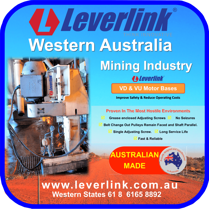 LI194 Q LEVERLINK -Sump Punp Motor Bases-Western Australia. Mining. Iron Ore.Slurry Pumps.