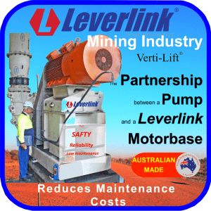 Leverlink Motor Base and Slurry Pumps- Mining