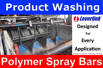 Product Washing Polymer Spray Bars - Designed for every application