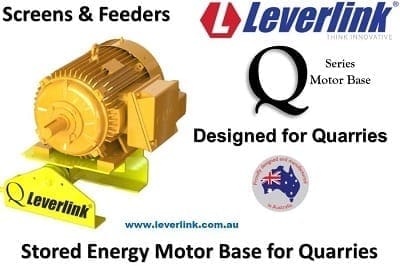 Q Series Motor Base Designed for Quarries